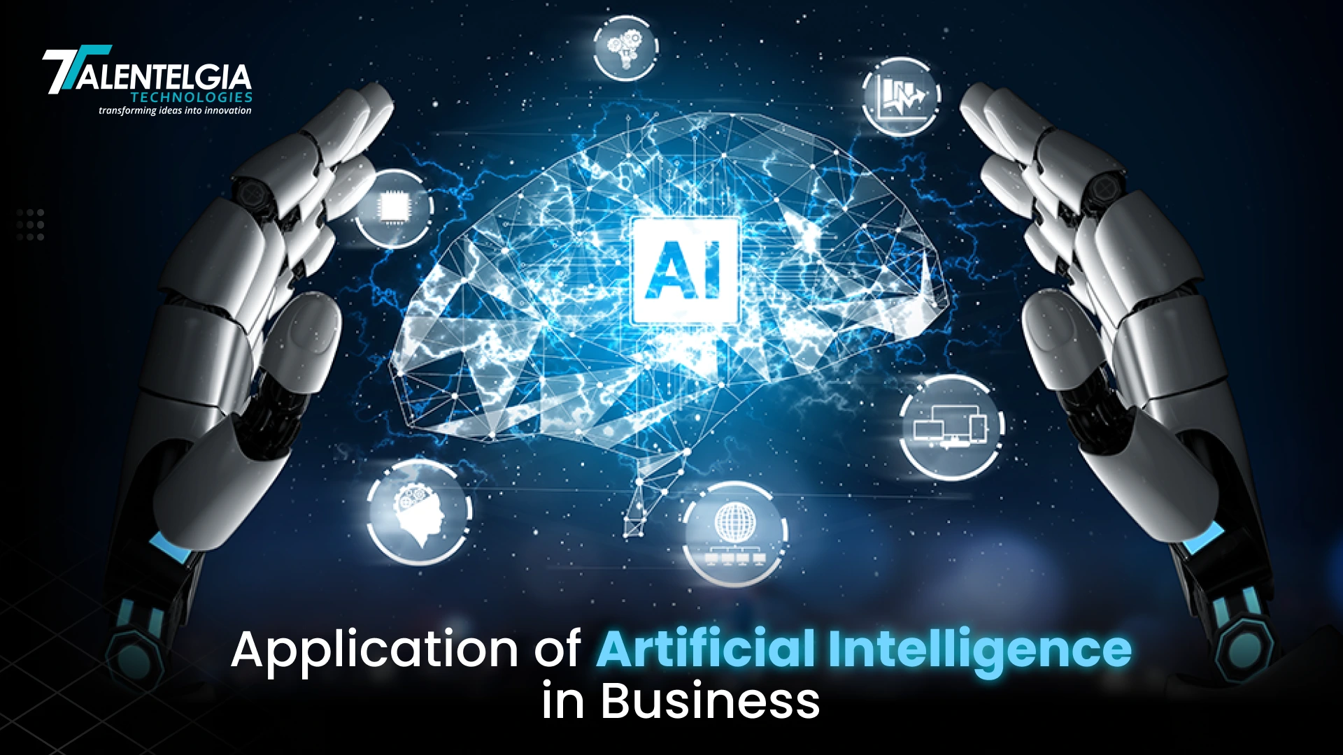 Applications of AI in businesses